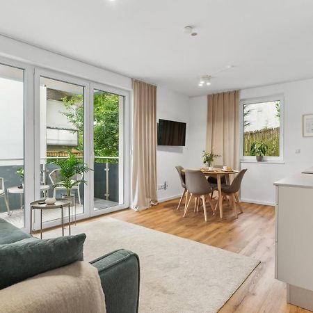 Deluxe Apartment In Bielefeld City Mit Parkplatz Und Balkon 外观 照片