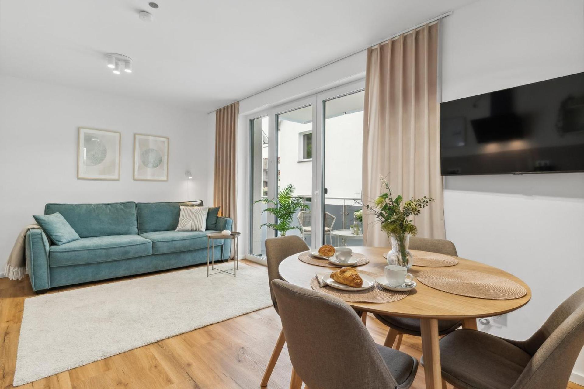 Deluxe Apartment In Bielefeld City Mit Parkplatz Und Balkon 外观 照片
