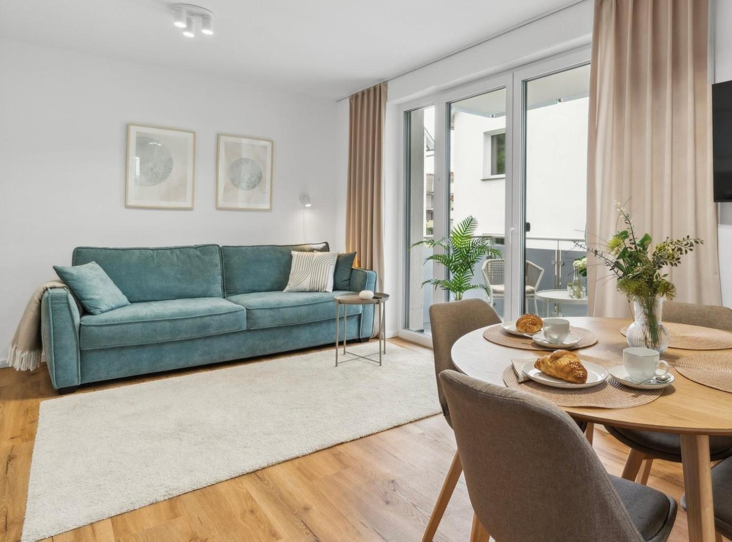 Deluxe Apartment In Bielefeld City Mit Parkplatz Und Balkon 外观 照片